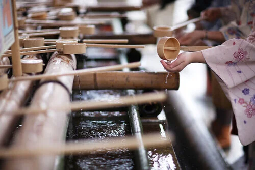 Japanese Temizuya Purification